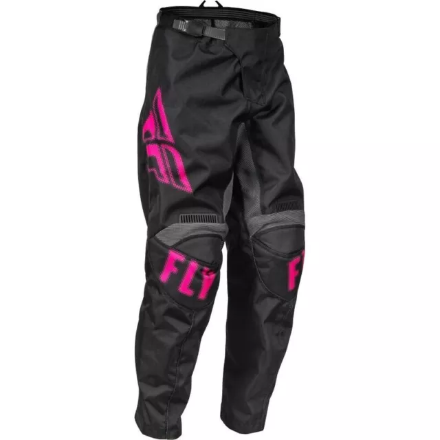 NEW Fly Racing F-16 Black/Pink Kids Motocross Dirt Bike Pants