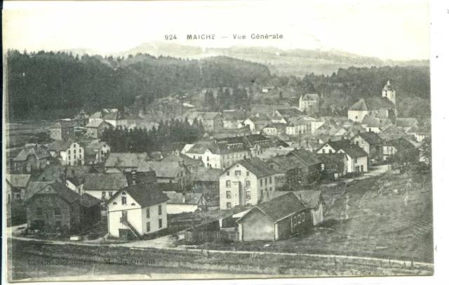 CP 25 DOUBS - Maiche - Vue générale