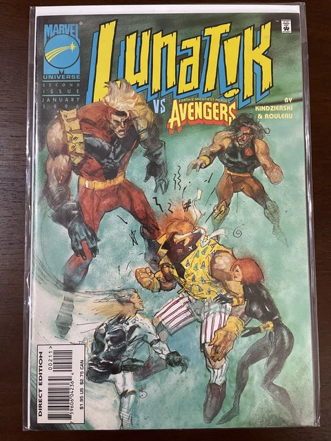 Lunatik #2 Sienkiewicz - Avengers - Marvel Comics VF/NM