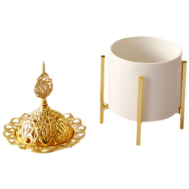 Bruciatore Di Incenso, Porta Bastoncini Di Incenso, In Lega Di - Foto 4