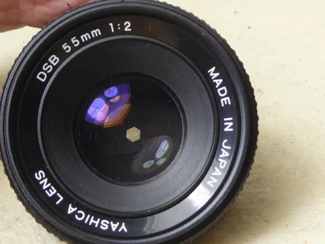 Yashica DSB 55 mm f/2 C/Y-Halterung Prime Kamera Objektiv - Contax Yashica Halterung Optik ok