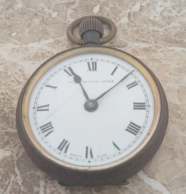 Orologio Da Tasca Uomo Albert Con Catena - Bronzo Scuro Placcato (Modello Standard)