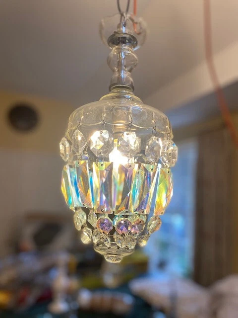 Vintage Kristall Kronleuchter