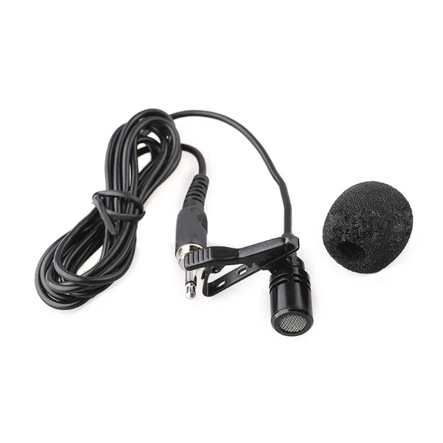 Professional Grade Lavalier Lapel Microphone for Lectures, Living Performances