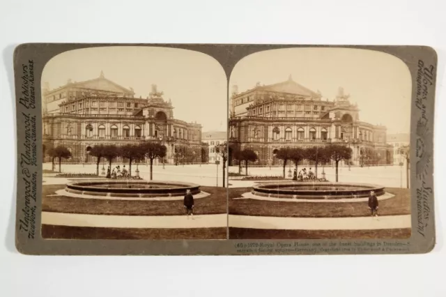 Dresden Opernhaus / Semperoper - Underwood Stereo Foto Germany / Foto 10