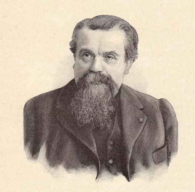 Portrait Ernest Hamy Boulogne sur Mer No de Calais Anthropologist Ethnologist