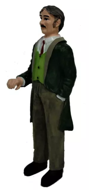 Dolls House People Smart Victorian Gentleman Miniature Resin Figure