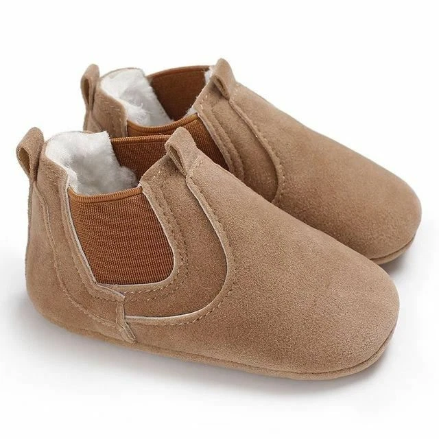 Neonati Bambino Scarpe Primo Walkers Mocassino Similpelle Passi per 3