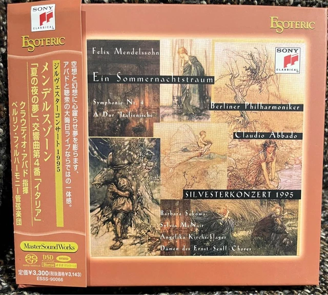 Esoteric Sacd/Abbad/Mendelssohn/A Midsummer Night'S Dream Symphony Italy