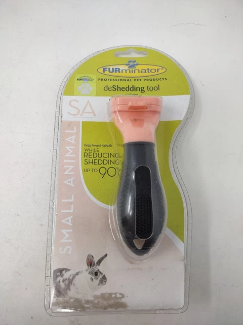 FURminator Dog Brush DeShedding Tool Grooming Rake Comb Long Hair 21-50lbs Dogs