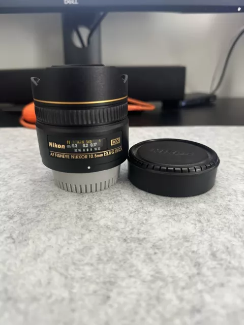 Nikon NIKKOR 10.5mm f/2.8 CRC DX AF ED G Lens