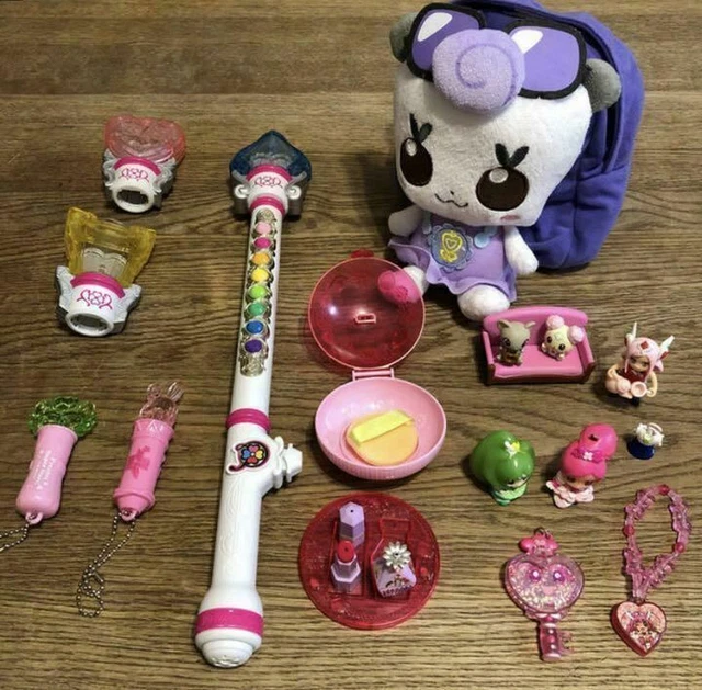 GLITTER FORCE PRETTY Cure PreCure Plush Talking Gura Fresh cure stick