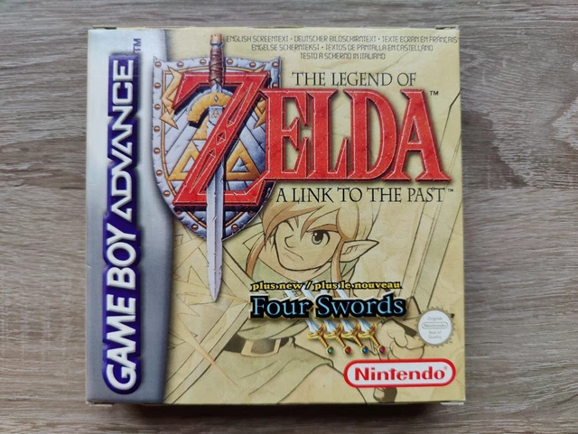 The Legend of Zelda: A Link to the Past & Four Swords (GBA) (IMBALLO ORIGINALE, CIB)