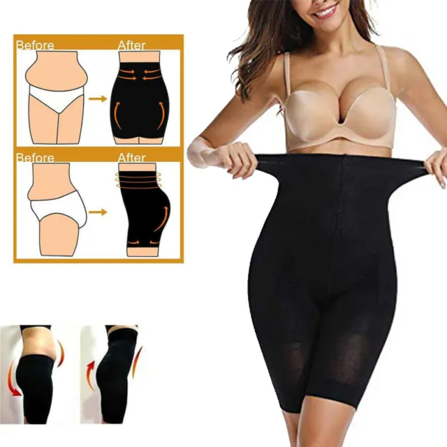 Tummy Control Underwear Women Seamless Slimming Shaper Knickers High Waist Panty