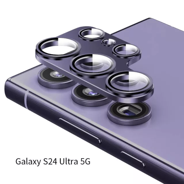 Kamera Schutzfolie Für Samsung Galaxy S24 Ultra Plus Aluminium Glas Linsenring