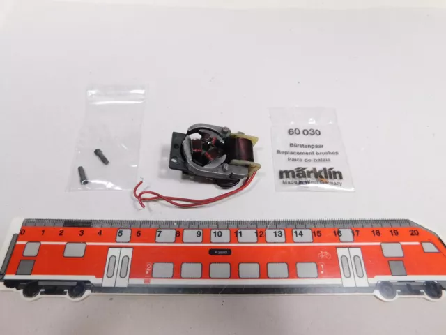 DS516-0, 5 # Märklin H0 00 Motor AC Con 60030 Par de Cepillos para 800 Vapor Sg