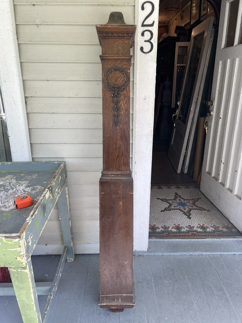 Oak Newel Post