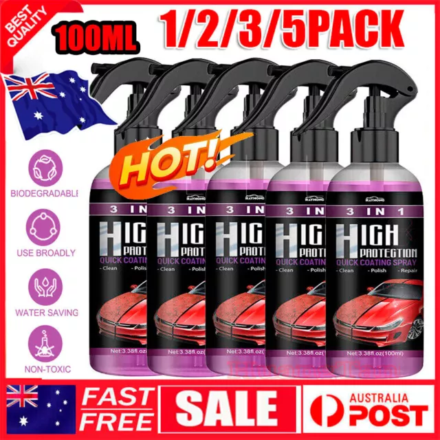 100ML 3 in 1 High Protection Quick Car Coating Spray, Ultimate