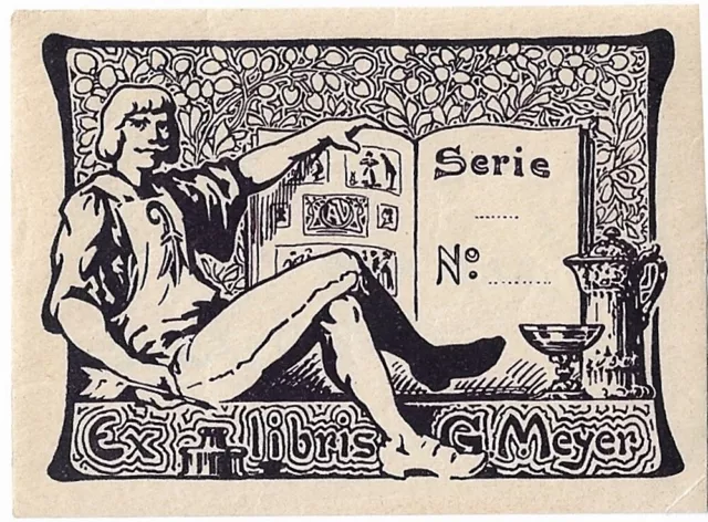 A. VOELLMY: Exlibris für G. Meyer