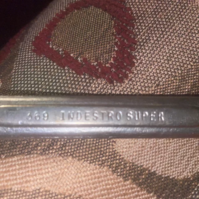 Vintage INDESTRO SUPER Line Wrench 1/2 × 9/16" No.369 Made In the U.S.A