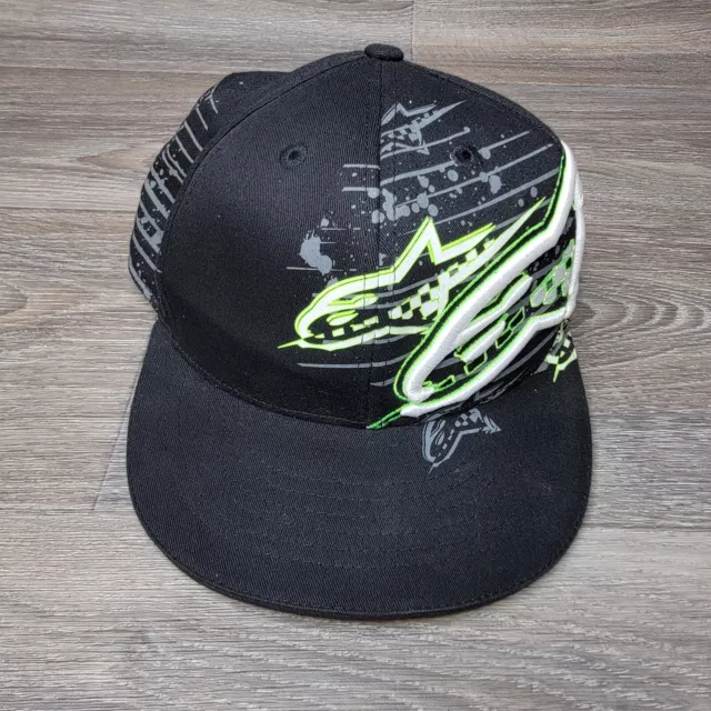 Alpinestars Men's Hat Cap Flexfit Hat 210 Fitted Size L/XL Black NFS SAMPLE