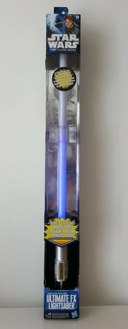 STAR WARS ULTIMATE Fx Lightsaber Anakin Skywalker Blue New