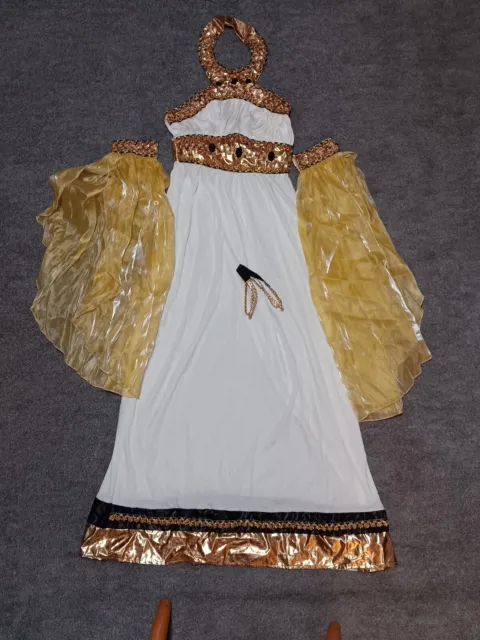 Womans 2-4 Egyptian Divine  Goddess Dress Up Costume Greek Roman