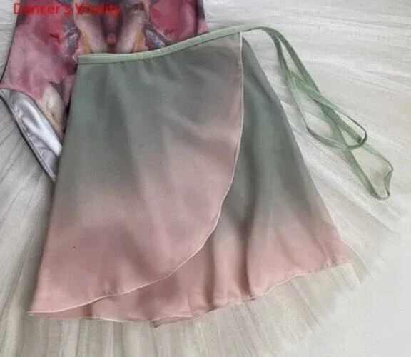 Women Ballet Tutu Skirt Gauze Colors One Piece Skirt Classical Dance Dress