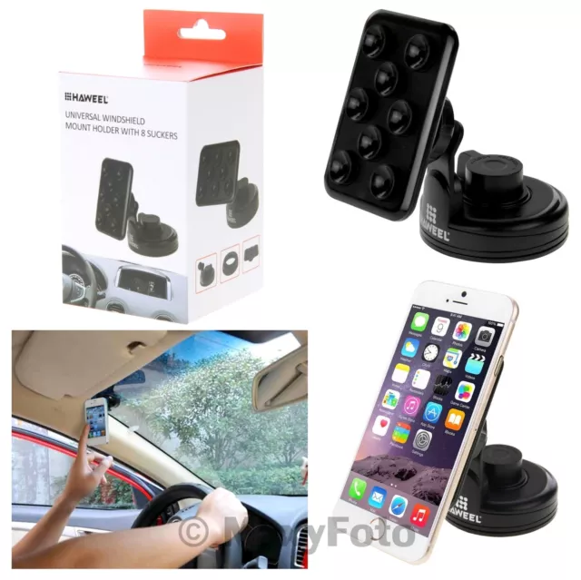 Haweel Supporto Auto Originale Hwl-6330B Car Mount Ventosa Parabrezza 790624A