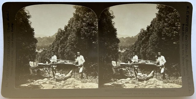 Japan 1901 Foto Stereo Vintage P81L9n13