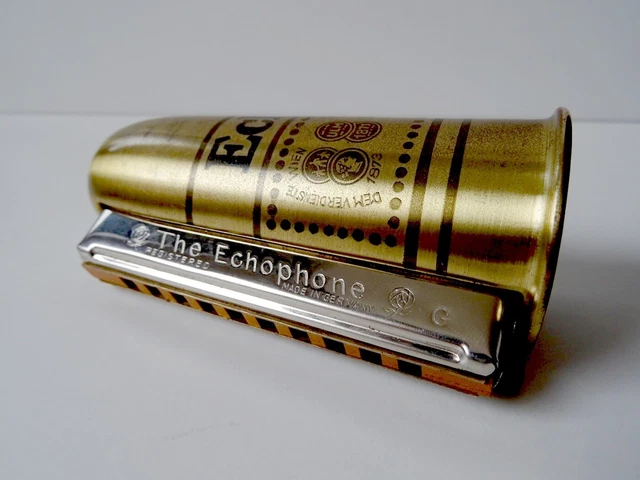 Hohner ホーナー ハーモニカ　Echophone #3810 箱付き Hohner ホーナー ハーモニカEchophone #3810 箱付き