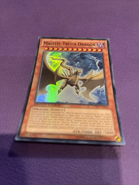 Malefic Truth Dragon CT09-EN016 Super Rare Yu-Gi-Oh Card Limited Edition New NM
