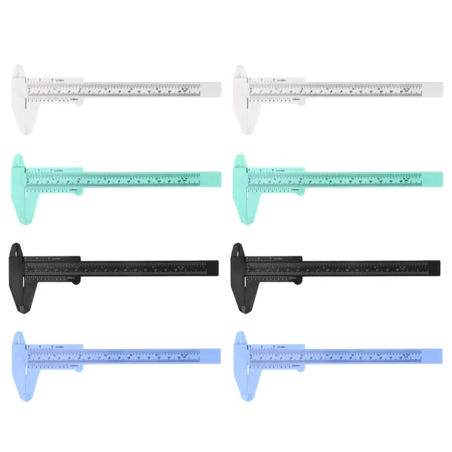 8 Pcs Vernier Caliper Measurement Cna Gifts Dial Calipers Tool