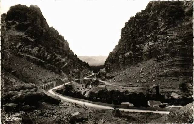 CPA AK ALGERIA Les Gorges d'EL-KANTARA Porte du Désert ou Porte d'Or (794785)