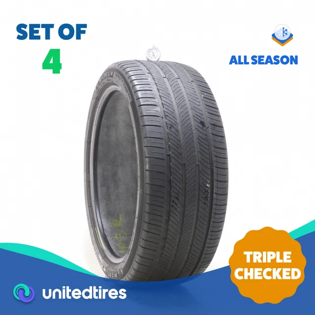 Set of (4) Used 265/40R22 Michelin Primacy Tour A/S GOE 106W - 6-7.5/32