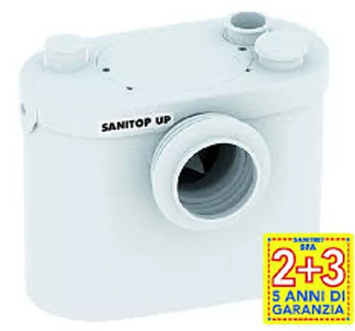 Pompa Trituratore Sfa Sanitop Silence Per Wc Lavabo Completo Pompa Trituratore Sfa Sanitop Silence Per Wc Lavabo Completo