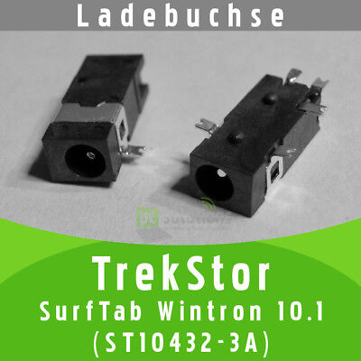 TrekStor ✅ TrekStor VolksTablet VT10416-2 Micro USB DC Buchse Ladebuchse Strombuchse Port 