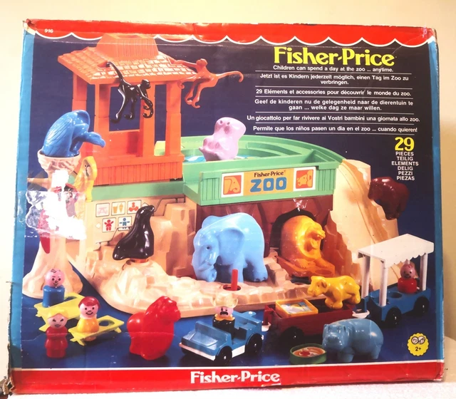 ZOO FISHER PRICE Play Family Little People vintage en Boite EUR