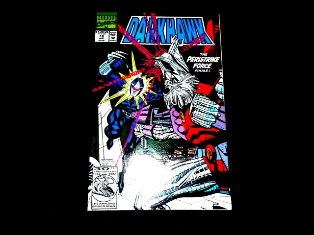 1 ISSUE DARKHAWK # 18 Marvel 1992 FREE SHIPPING New GOTG MCU HOT BAG/BOARD CHEAP