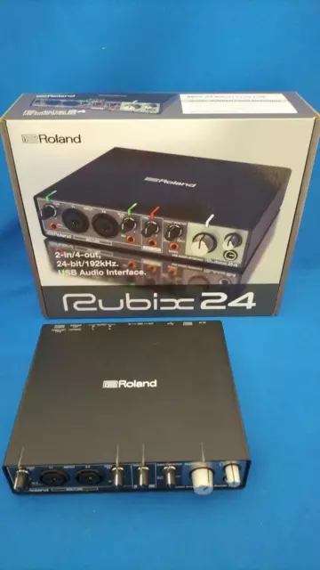 Roland Rubix 24 Audio Interface USB 2in 4out 24bit 192kHz Von Japan