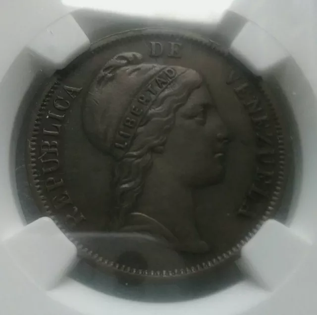 1 Centavo Venezuela 1852 aUNC