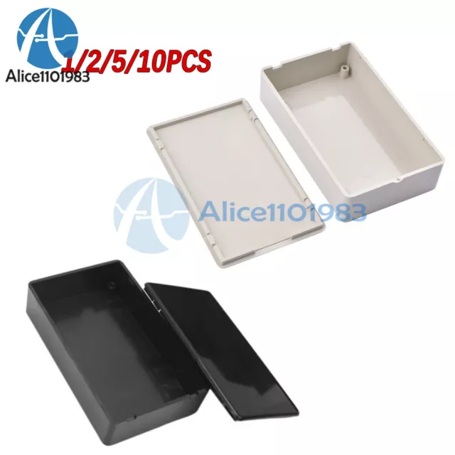 1/2/5/10PCS ABS Electronic Project Box Enclosure Instrument Case 100x60x25mm