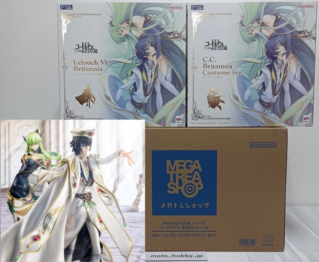 Megahouse G.E.M. Figura C.C. 15° Anniversario - Code Geass Lelouch Della Ribellione - Statua Da Collezione Ufficiale Con Base