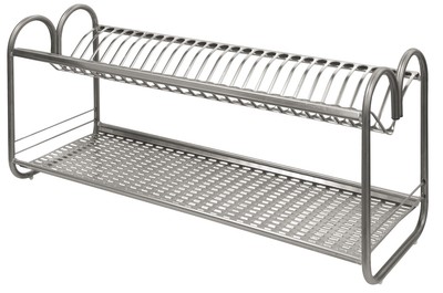 Zeller 27272 Scolapiatti Acciaio Inox 42 x 33 x 25 cm 