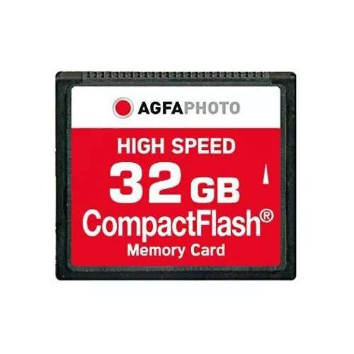 AgfaPhoto 32gb 300x Compact Flash Memory Card