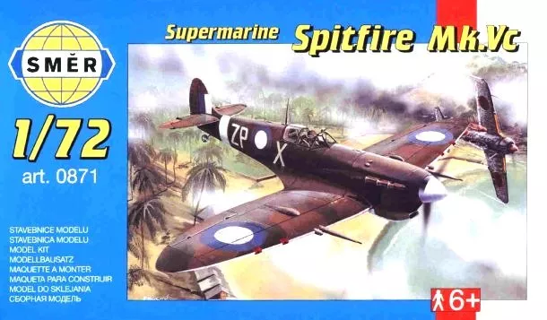 Spitfire Mk, Vc Trop (79. 457. Sqn Raaf & 312. Tschechisch Sqn Raf) 8871 1/72 Smer V C