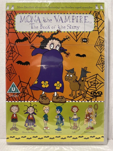 MONA THE VAMPIRE The Book Of Slimy Region 2 BBC DVD Brand New 