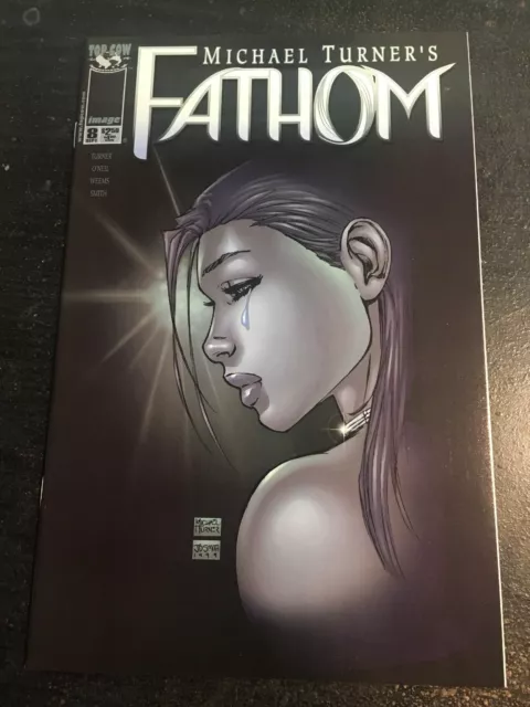 Fathom#8 Incredible Condition 9.4(1999) Micheal Turner Art!!