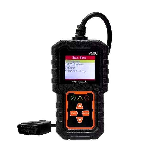 CAR FAULT DIAGNOSTICS v600 Obd2 Clear Fault Codes Diagnostic Scanning ...