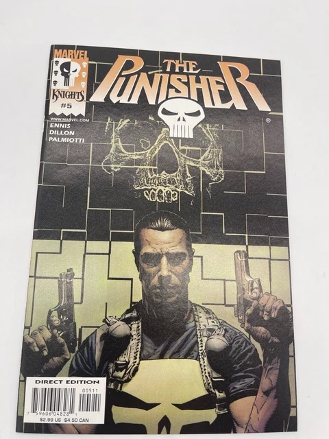THE PUNISHER #5 (2000) Marvel Knights Vol. 3 Direct Edition Ennis Dillon